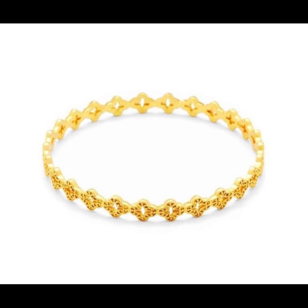 Julie Vos Florentine Bangle & Hoop Set
